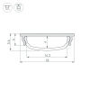 Профиль Arlight ARH-BENT-W18-3000 ANOD BLACK (Алюминий) 056205