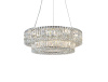 Подвесная люстра Newport 8450+18/S chrome М0070078