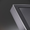 Накладка для розетки с заземлением и защитными шторками, S70 Metal (антрацит) Voltum VLSM000712