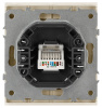 Розетка Эра Arktik 16-3107-04 информационная RJ45 шампань Б0070477