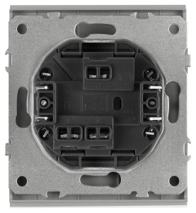 Переключатель Эра Arktik 16-1103-03 10АХ-250В алюминий Б0070336
