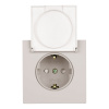 Розетка 1-местная Stekker 250В 16А Мия RST16-3112-08 50485