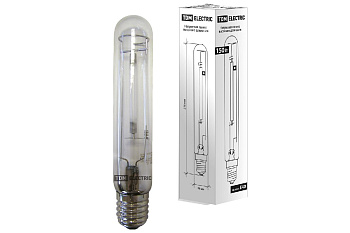 Лампа натриевая высокого давления TDM Electric E40 150W 2100K прозрачная SQ0325-0003