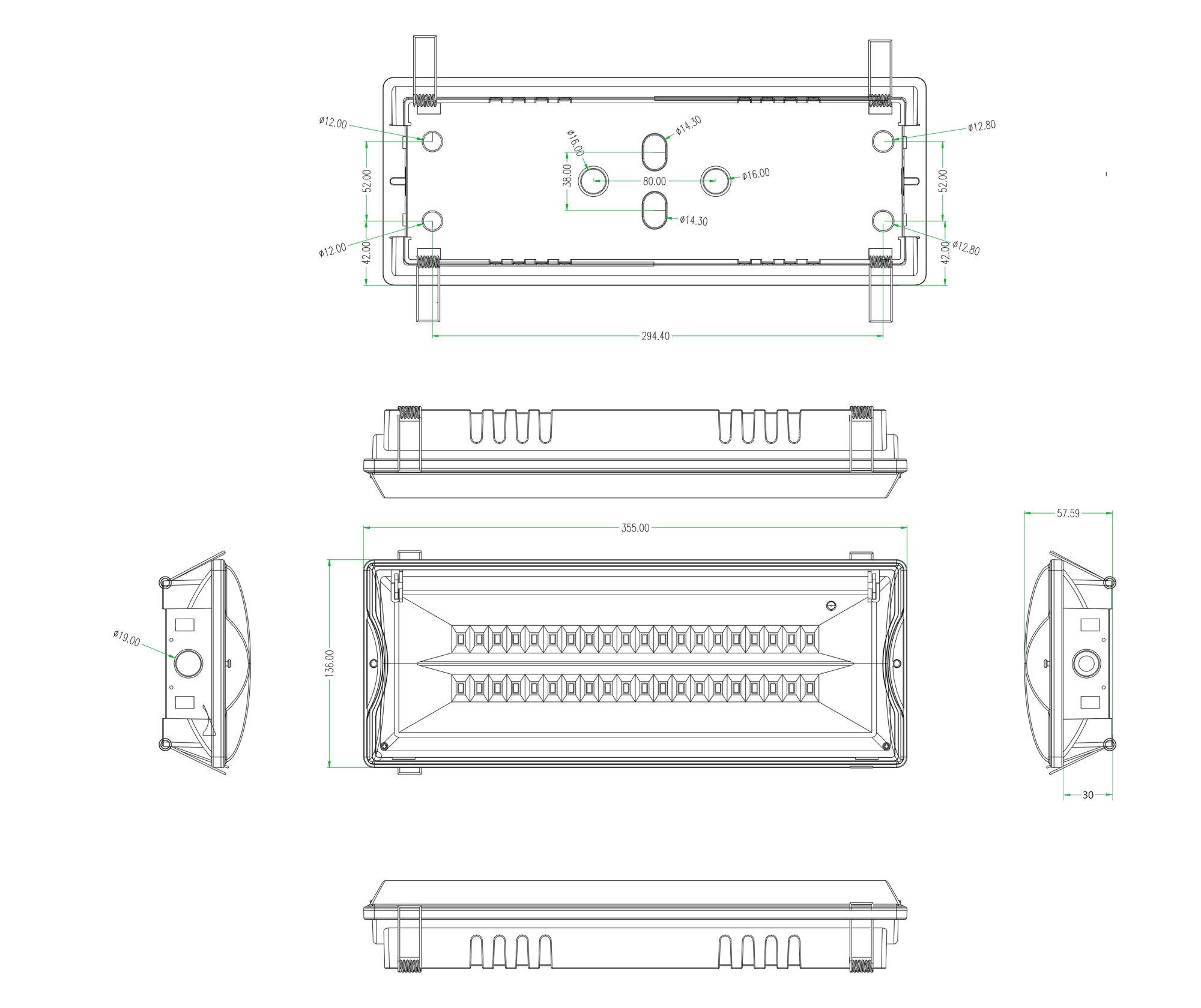 Аварийный светильник Эра DPA-301-1-65 Б0051843