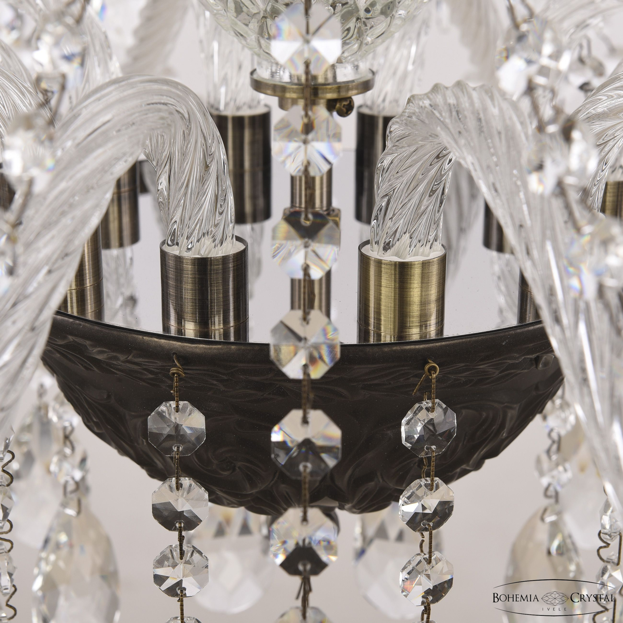 Подвесная люстра Bohemia Ivele Crystal AL16313/10/300 PD