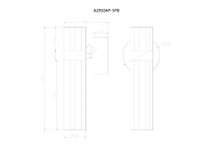 Бра Arte Lamp Misty A2950AP-5PB