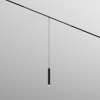 Трековый однофазный светильник Denkirs Simple Spot DK8208-BK