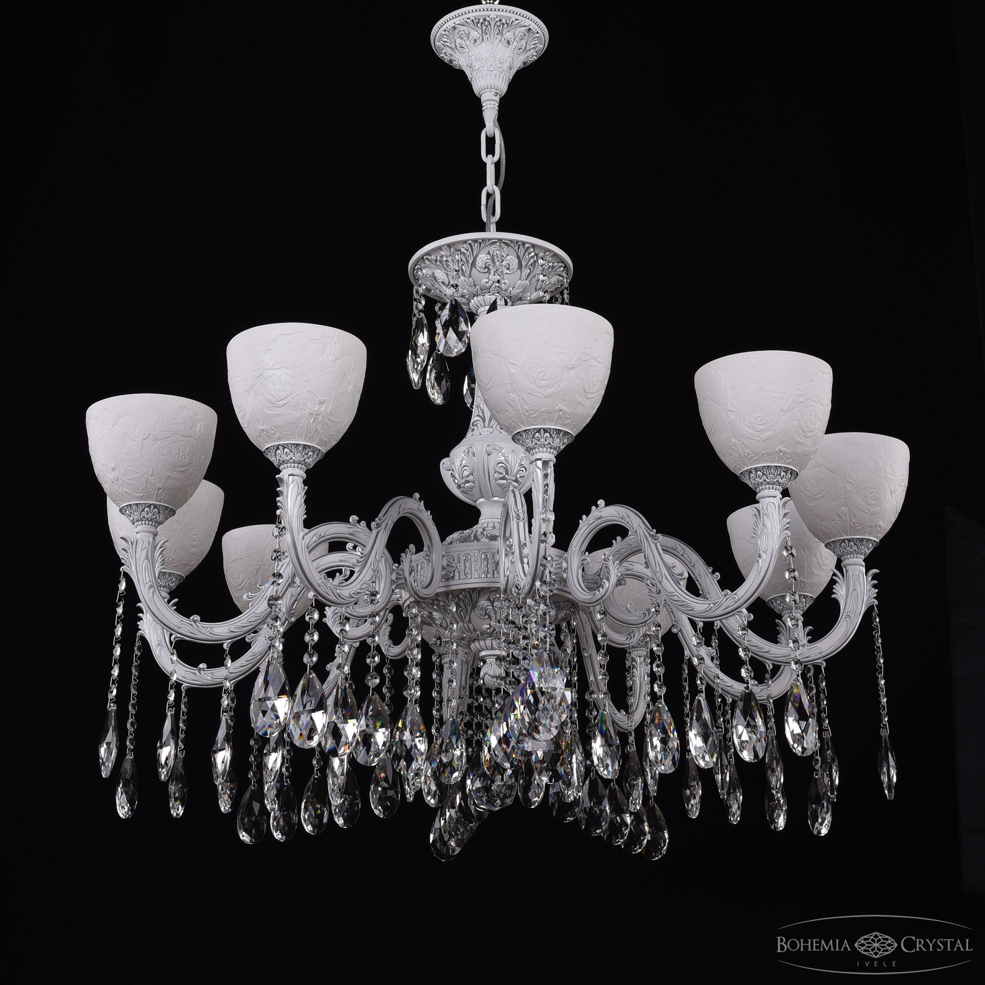 Подвесная люстра Bohemia Ivele Crystal AL79101/10/300 A WMN P1 U Rose