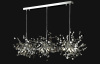 Подвесной светильник Crystal Lux GARDEN SP3х3 L1200 CHROME