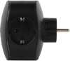 Разветвитель электрический ЭРА SP-3e-3USBAC-B на 3 розетки + 3 USB A+C с заземлением со шторками 16А черный Б0069082