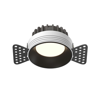 Встраиваемый светильник Maytoni Technical Okno DL055-8W3-4-6K-TRS-B