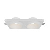 Встраиваемый светильник Maytoni Gyps Modern DL124-GU10-02-TRS-W