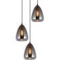 Подвесная люстра Lumina Deco Braga LDP 6841-3 GY