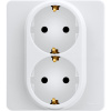 Розетка двойная с/з Legrand Inspiria 673750