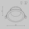 Встраиваемый светильник Maytoni Technical Share DL126-GX53-B