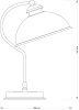Настольная лампа Kutek Lido LID-LG-1(P)GR