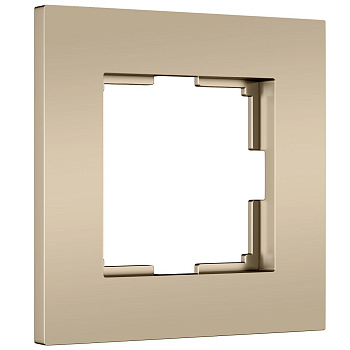 Рамка на 1 пост Werkel Slab (шампань софт) W0012911 4690389218385 a071623