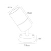 Уличный светильник Arte Lamp MISTERO A3304AL-1WH