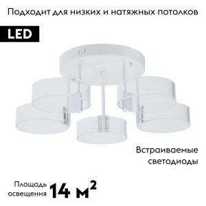 Потолочная люстра MyFar Vinsent MR1871-5CL