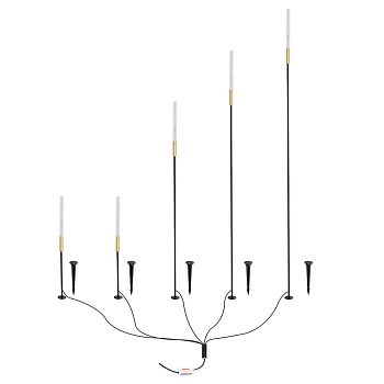 Ландшафтный светильник Arte Lamp Muster A1083PA-5BK