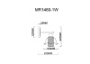Бра MyFar Lisa MR1480-1W
