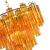 Подвесная люстра Delight Collection OWD2093-D75 gold/amber