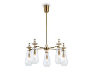Люстра на штанге Ambrella Light High Light Ceramo Modern LH53305