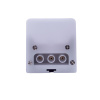 Линейный подвесной модульный светильник Uniel ULO-N10A-20W/6500K/L60 IP40 WHITE UL-00013252