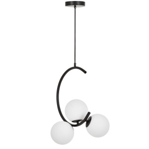 Подвесная люстра Lumina Deco Bonio LDP 7031-3 BK