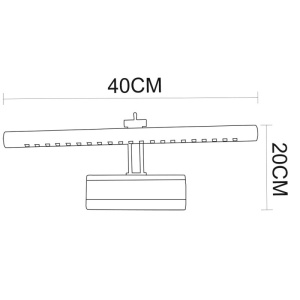 Светильник для картин ARTE Lamp A1105AP-1CC