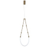 Подвесной светильник Indigo Corda 14010/1P Brass V000062L