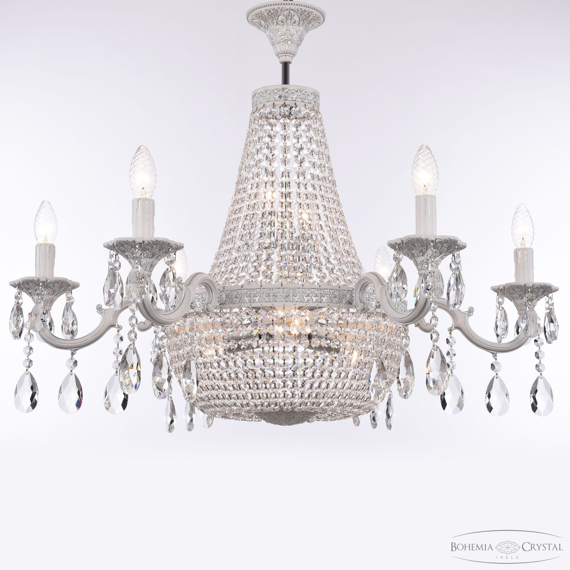 Подвесная люстра Bohemia Ivele Crystal AL2205H201/6/80FL WMN