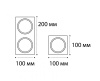 Рамка Italline M01-1019 black