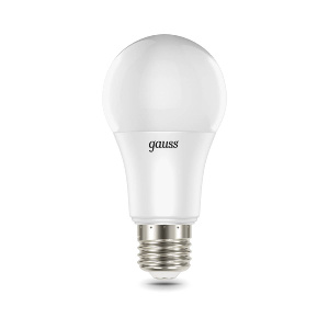 Лампа светодиодная диммируемая Gauss E27 10W 3000-6500K матовая 102102410