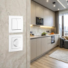 Диммер с рамкой Arte Milano SET06-1-48-1 white