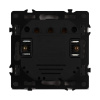 Выключатель карточный магнитный софт-тач черный оникс Arlight SWT-CRD-SFPL-BK (250V, 25A) 064401