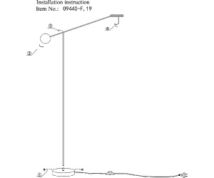 Торшер Kink Light Некси 09440-F,19(3000K)