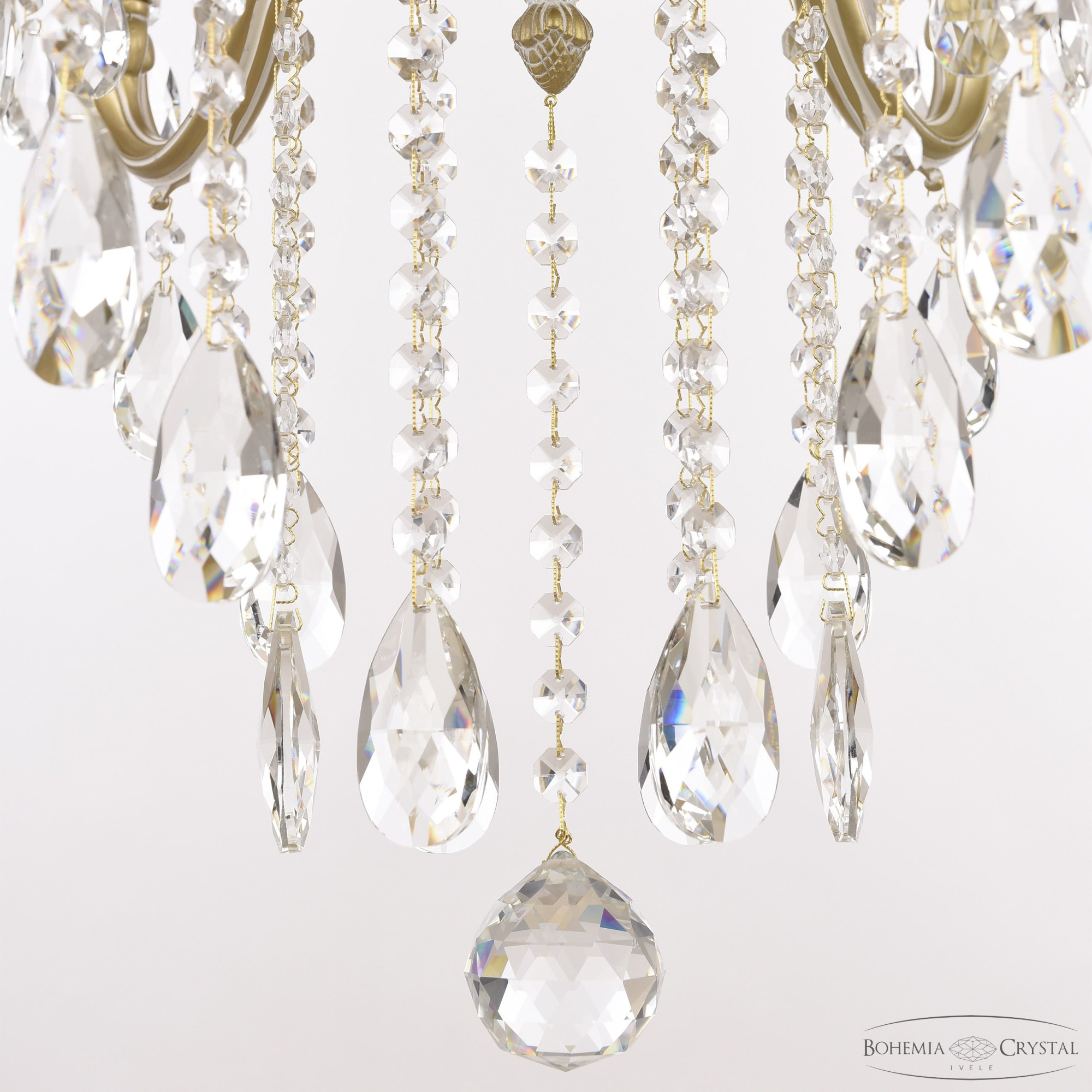 Подвесная люстра Bohemia Ivele Crystal AL78101/6/210 B AGW