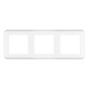 Рамка трехместная Arlight FRM-VERSA-PL-3-WH 043782