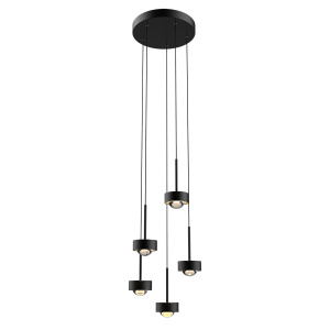 Каскадная люстра Delight Collection MD2826-5A black