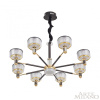 Подвесная люстра Arte Milano Neapolis 276210/8 BK/GD