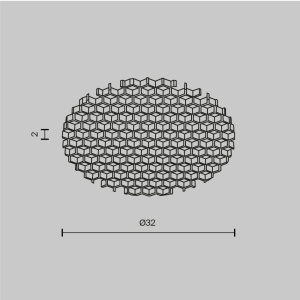 Антибликовый фильтр Maytoni Dip HoneyComb001-D32