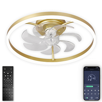 Люстра-вентилятор Natali Kovaltseva Ledfan LED LAMPS 81491