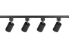 Трековый однофазный светильник (4 шт.) Эра TR70-SET4-GU10-BK Б0063956