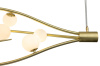 Подвесная люстра Indigo Flusso 11025/7P Gold V000231