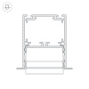 Алюминиевый профиль Arlight SL-LINIA52-3L-F-2000 ANOD 044682