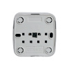 Розетка накладная 1-местная Stekker Basic PST10-501-20 50074