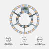 Светодиодный модуль со встроенным драйвером Apeyron 230В 2835 48Вт 3500 лм DIM 3000-6500К 02-68