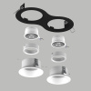 Встраиваемый светильник Lightstar Domino (214627+214606+214606+214006+214006) D6270606WMOD
