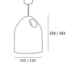 Подвесной светильник ImperiumLoft Large Oak 73480-22